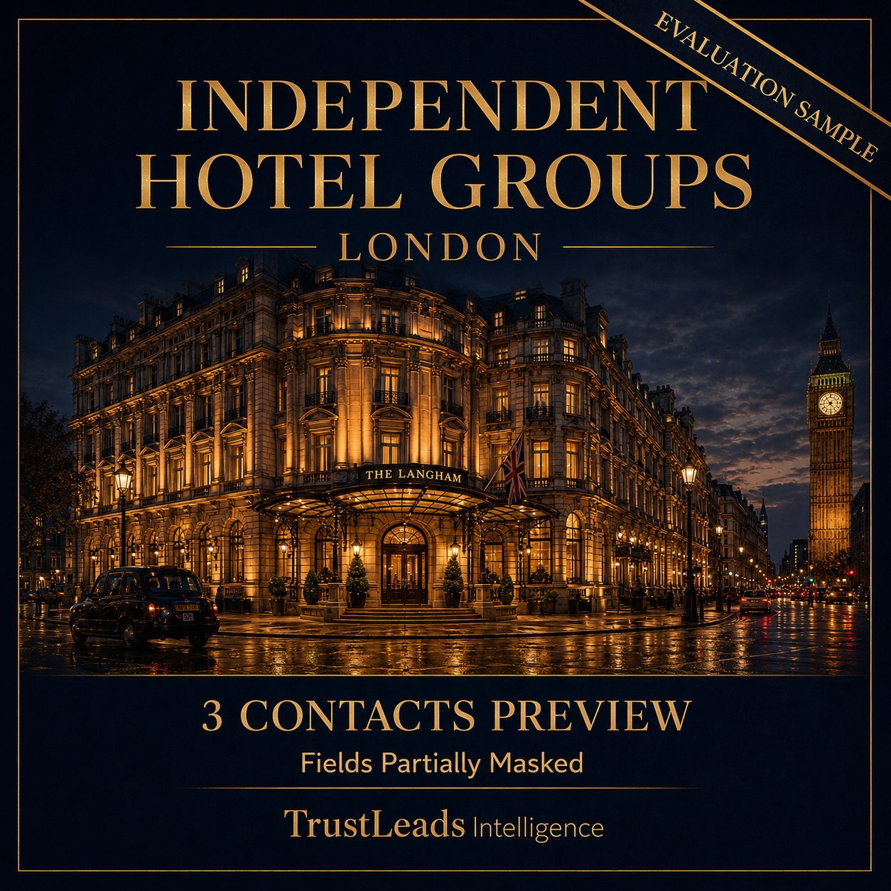 Top 25 Procurement Independent Hotel Groups London