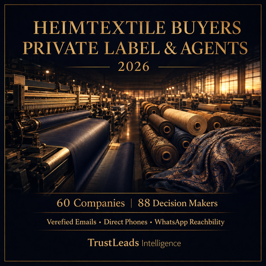 Heimtextile Buyers Private Label & Agents 2026