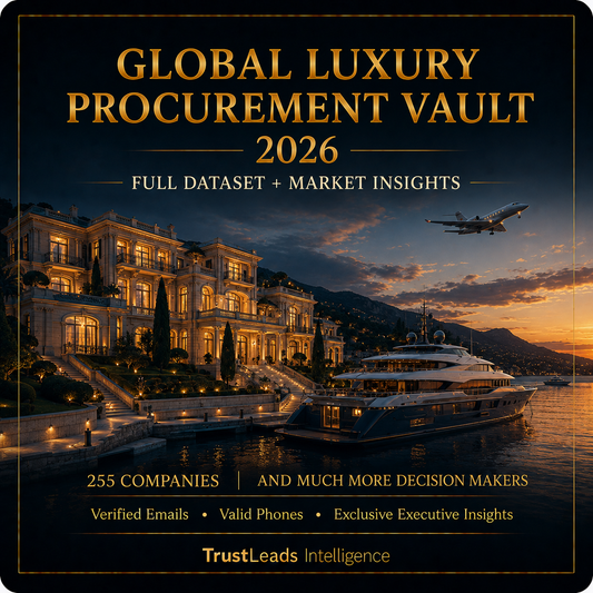Global Luxury Procurement Vault 2026
