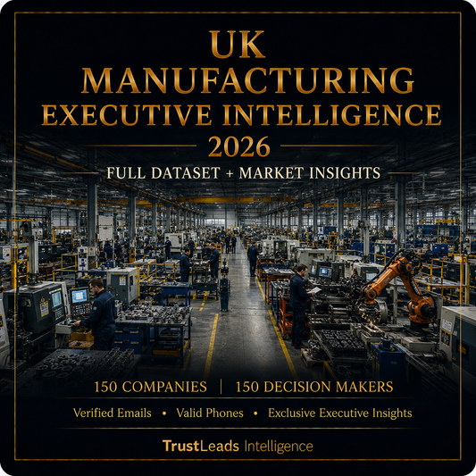 UK Manufacturing Executive Intelligence 2026