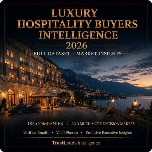 Luxury Hospitality Buyers Intelligence 2026